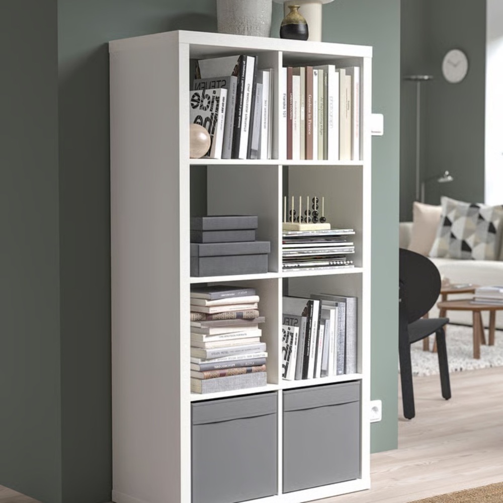 IKEA DRÖNA Dark Gray Storage Box 13x15x13 Large Cube | NWOT - Picture 6 of 8